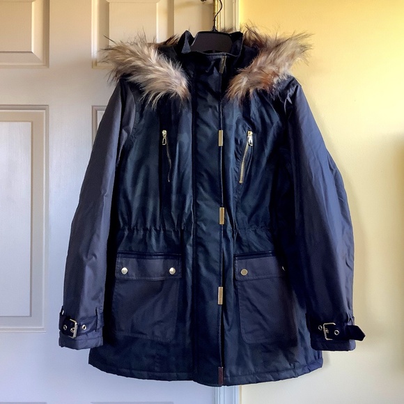 GILI Camo Hooded Anorak Jacket Olive Size 14 - Picture 1 of 15